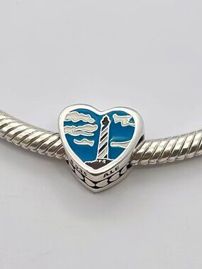 Pandora Cape Hatteras Lighthouse Charm Travel Pendant,NC Lighthouse Collections